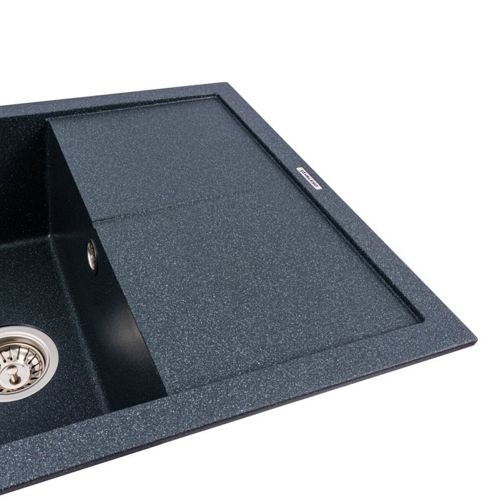 Гранітна мийка VALESO CALYPSO 7950 матова Антрацит Коломыя - изображение 3