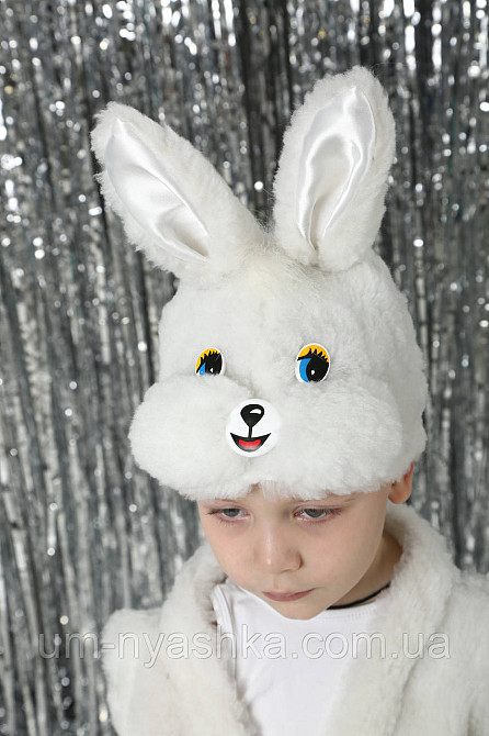 Детский карнавальный костюм зайца белого Заяц белый Кривой Рог - изображение 3