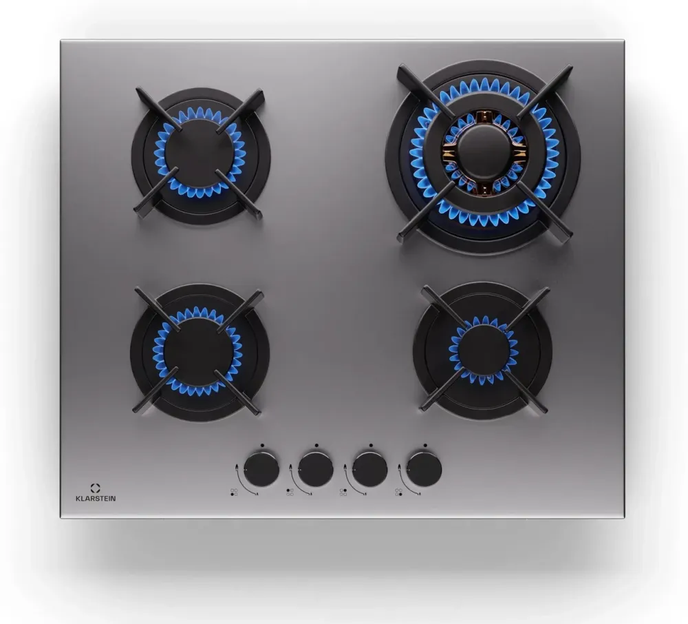 Варочная поверхность Klarstein Goldflame 4 Stal Nierdzewna Киев - изображение 1