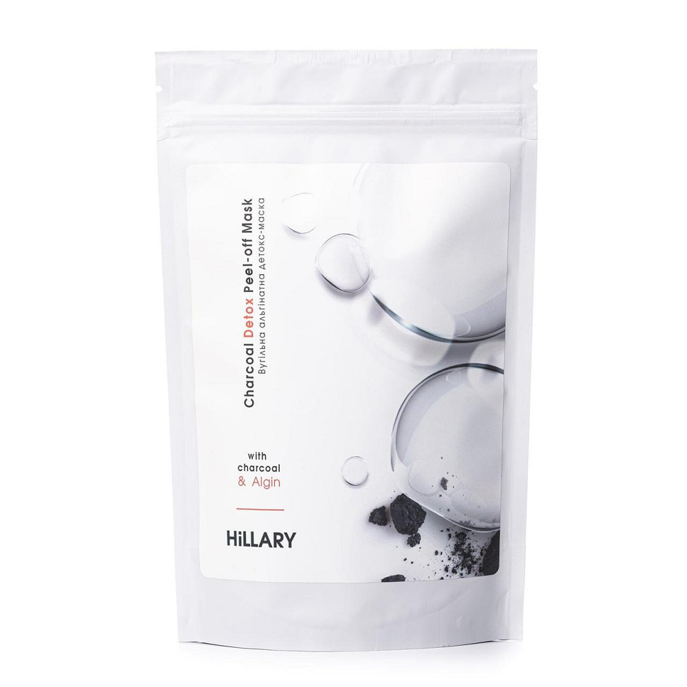 Вугільна альгінатна детокс-маска Hillary Charcoal Detox Peel-off Mask, 100 г Київ - фото 5