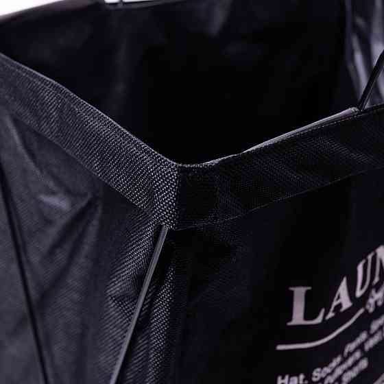 Yiwu Кошик для білизни на підставці 36×32×52 (см) м'який Чорний HP-41-11B Коломия