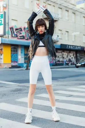 Велосипедки жиночі TotalFit HW13 Білий, XL Київ