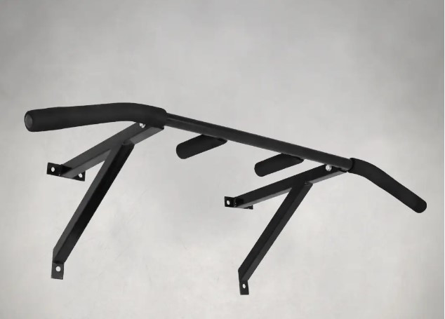 Турник настенный, наддверный 2 хвата Спортивные стенки и турники для дома Черный Киев - изображение 1