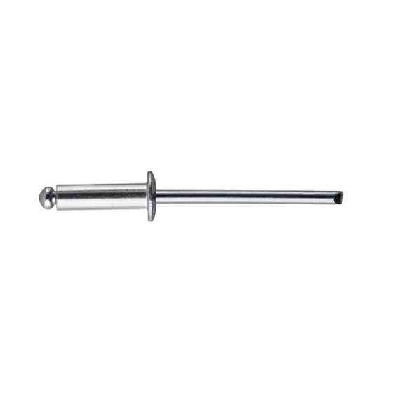 Заклепка алюмінієва, 4,0×14,0 мм, 50 шт. INTERTOOL RT-4014 Киев