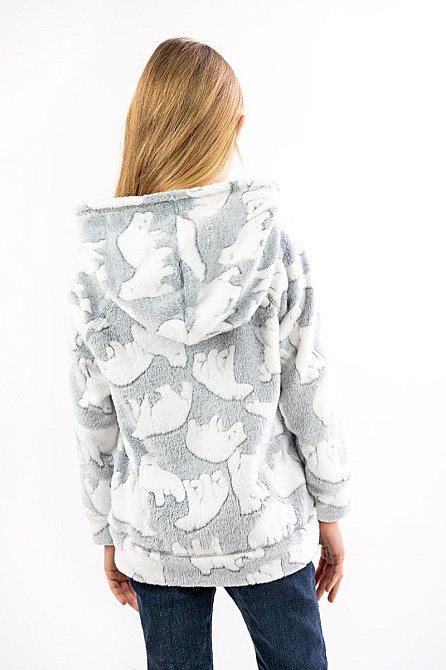 Худі дитяче, бежеве, сірий меланж топ Крохатушка одяг Київ - фото 6