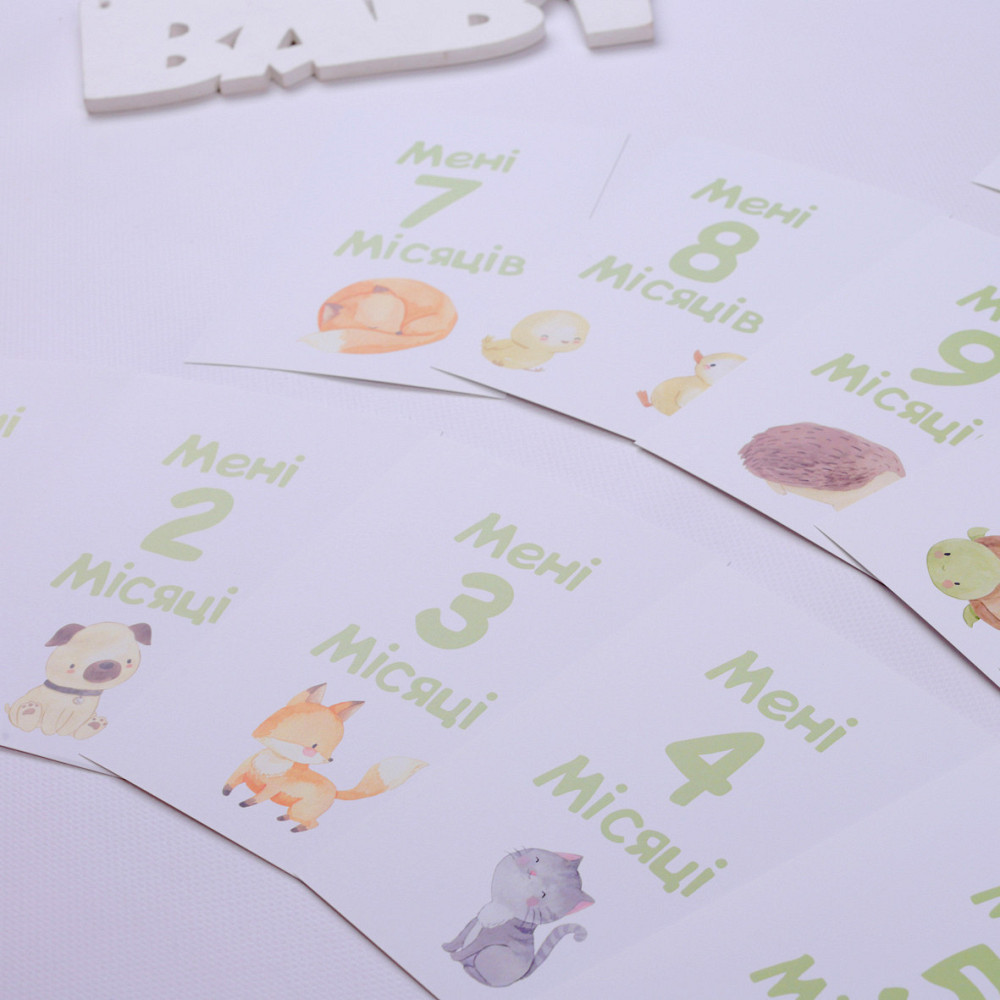 Картки для щомісячних фото малюків Тернополь - изображение 4