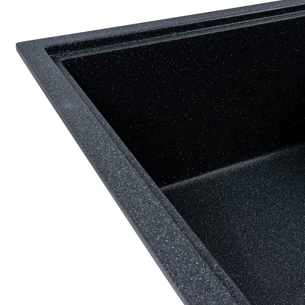 Кухонна гранітна мийка 6550 ESTERIS VALESO антрацит Коломыя - изображение 5