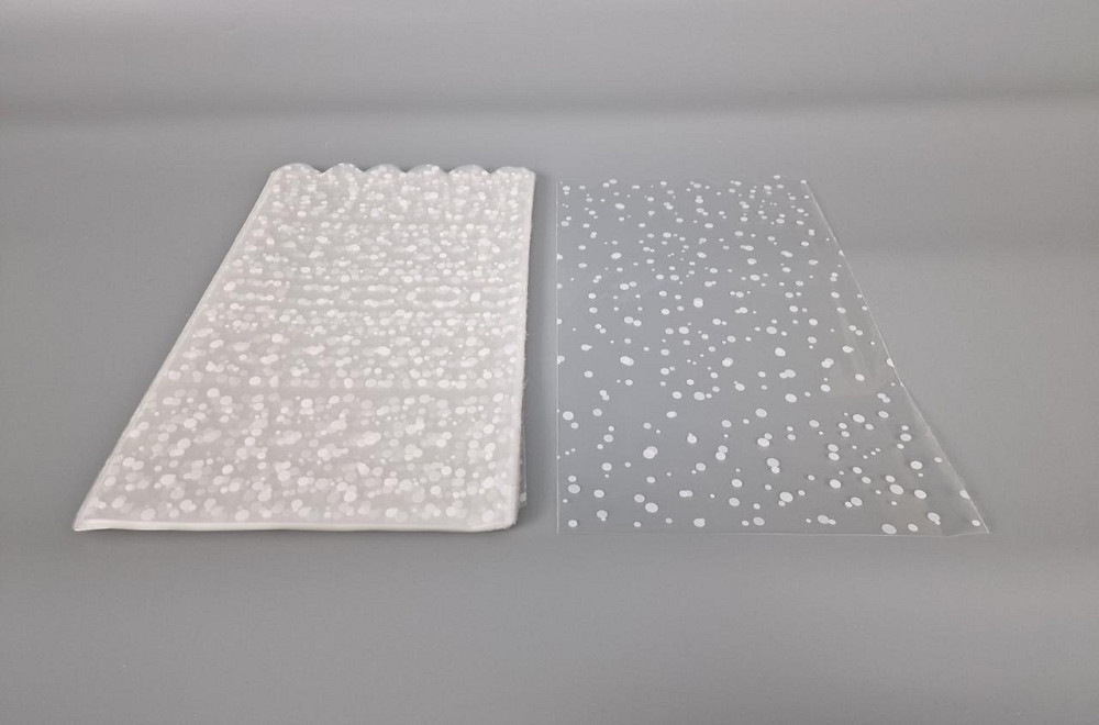 Пакет із малюнком для пакування подарунків (20*35) No383 (2) (ажурний) "Конфеті" (100 шт) Харків - фото 1