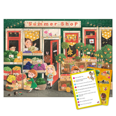 Пазл DoDo Шукай та знаходь Літні смаколики, 80 елементів (300665) Вінниця - фото 3