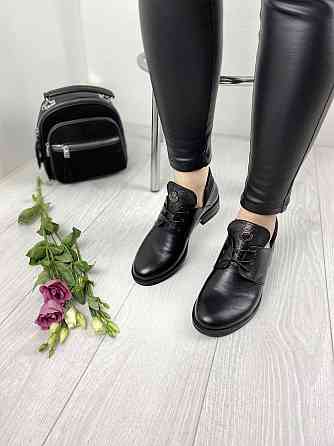 D and V Туфлі жіночі D and V 2029 чорні (весна-осінь, шкіра натуральна) (2240) лише 38р. Коломия