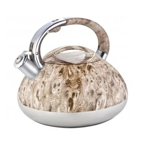 Чайник со свистком для электрической плиты Edenberg, Хороший чайник со свистком для воды на газ DM-41 Львов - изображение 1