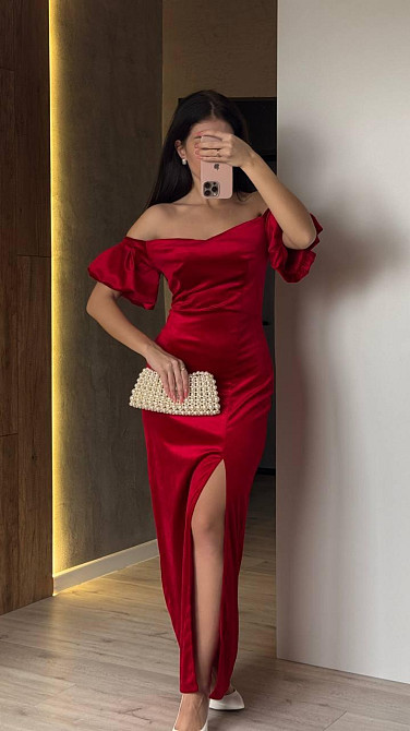 Женское бархатное платье Одесса - изображение 1