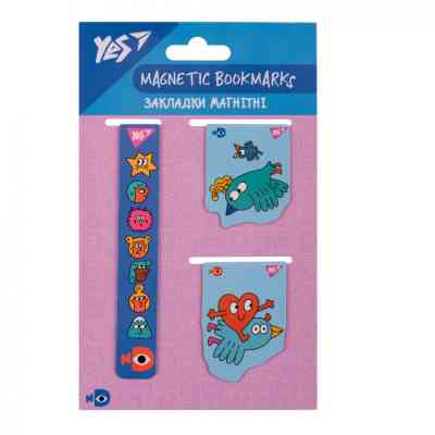 Закладки для книг Yes магнітні Stand with Ukraine 3 шт (708353) Вінниця