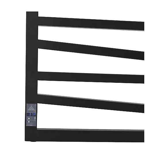 Електрична сушарка для рушників Laris Зебра Міраж ЧКЧ 11 500Х1200 Е чорний Київ