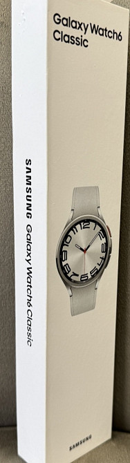 Смарт-Часи Samsung Galaxy Watch 6 Classic 47 mm Silver (SM-R950NZ) Київ - фото 7