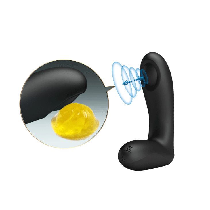 Массажер простаты - Pretty Love Archenemy Pulsator Black (App) Sex Aura Киев - изображение 8