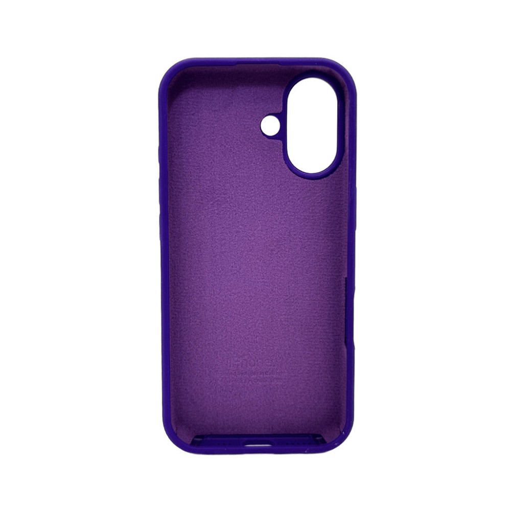 Чохол для смартфона Silicone Full Case AA Open Cam for Apple iPhone 17 19,Purple Киев - изображение 3