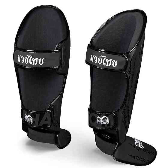Захист гомілки та стопи Phantom Muay Thai Black L/XL Кам'янське