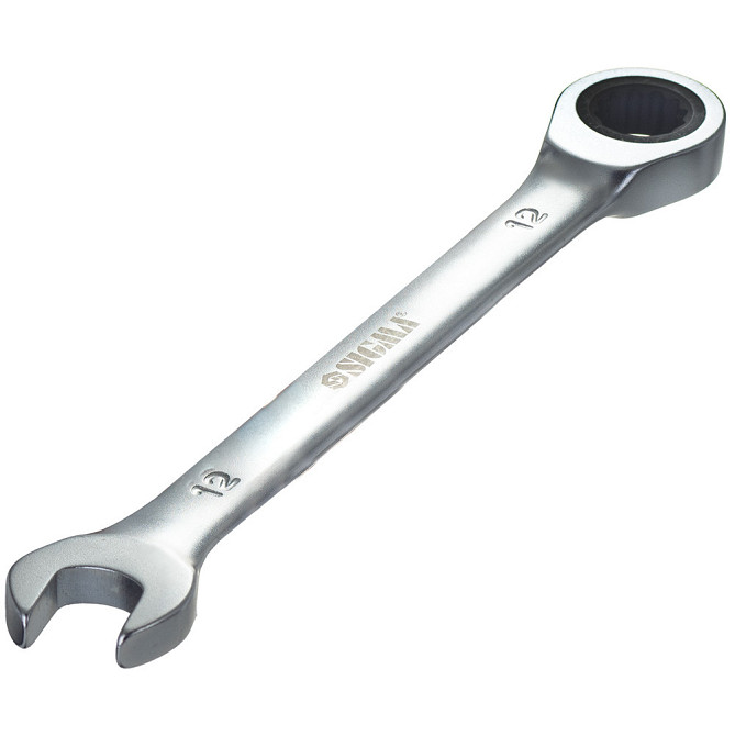 Ключ ріжково-накидний тріщотковий 12мм CrV satine SIGMA (6022121) Рівне - фото 6