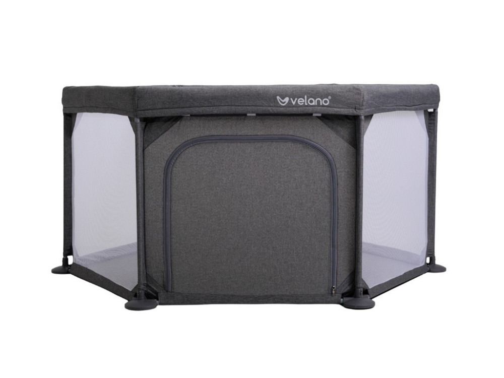 Манеж дитячий шестикутний VELANO Star, grey Київ - фото 2