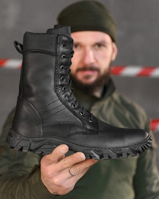 Тактические ботинки all-terrain black Одесса - изображение 13
