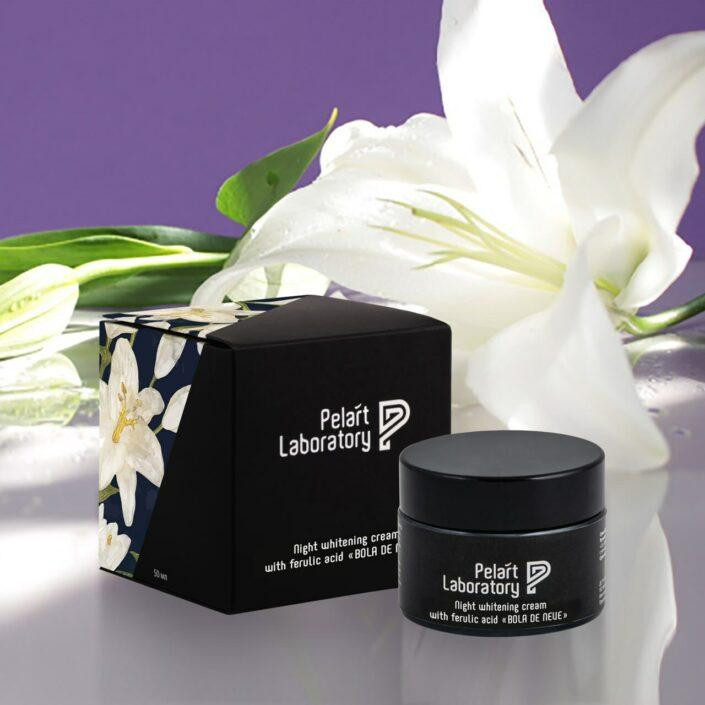 Пеларт Ночной Отбеливающий крем «BOLA DE NEVE» с феруловой кислотой Pelart Night Whitening Cream Днепр - изображение 3
