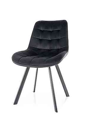 Стілець MONTI VELVET чорний каркас/чорний BL.19 Київ