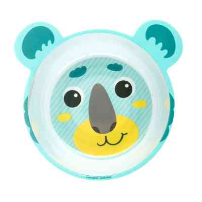 Тарілка дитяча Canpol babies антипідслизгова з вушками 490 мл Зелена (4/520_gre) Вінниця