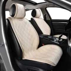 Комплект універсальних накидок на передні сидіння Winso Pro PRESTIGE beige, 2 шт Ковель - фото 3