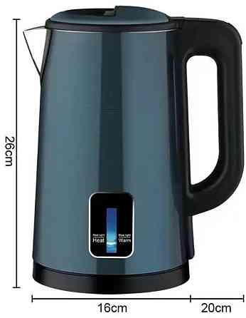 Электрочайник с подогревом BITEK BT-7916B электрический чайник 2,5 л. Киев