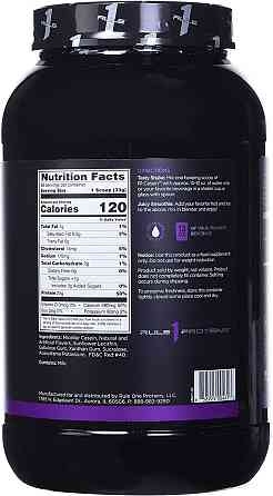 Протеїн Rule 1 Casein 900 g (Strawberries and cream) Луцьк