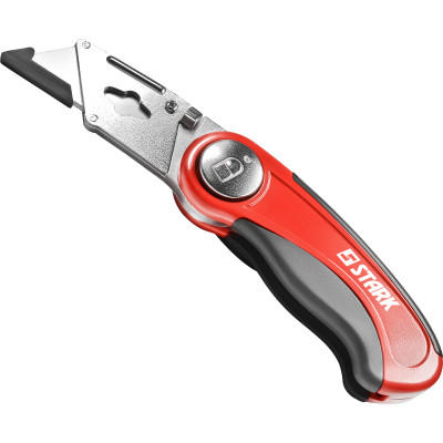 Ніж монтажний Stark складний трапецієподібний 168 мм (506111205) Вінниця - фото 1