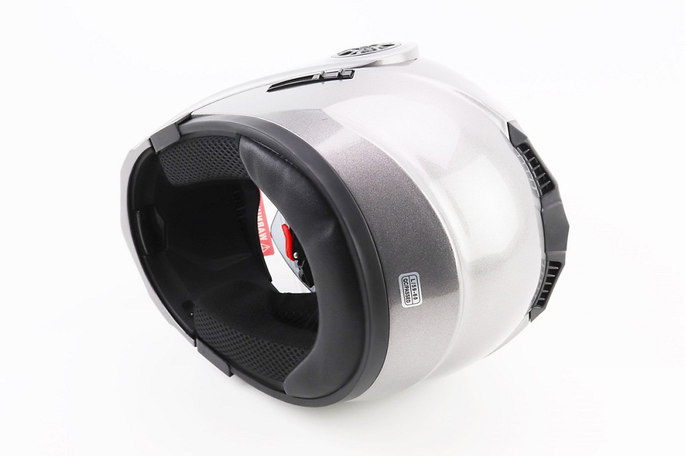 Шолом модуляр, закритий з відкидним підборіддям+відкидні окуляри BLD-159 L (59-60см), СІРИЙ глянець Київ - фото 3