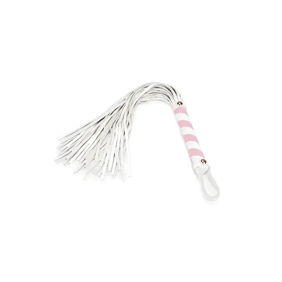 Флогер Liebe Seele White & Pink Leather Flogger Львів - фото 1