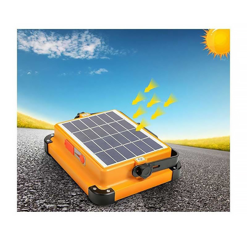 Светодиодный прожектор на солнечной батарее и аккумуляторе Cata CT-4698 200W 2200 ЛМ с функцией повербанка Каменец-Подольский - изображение 6