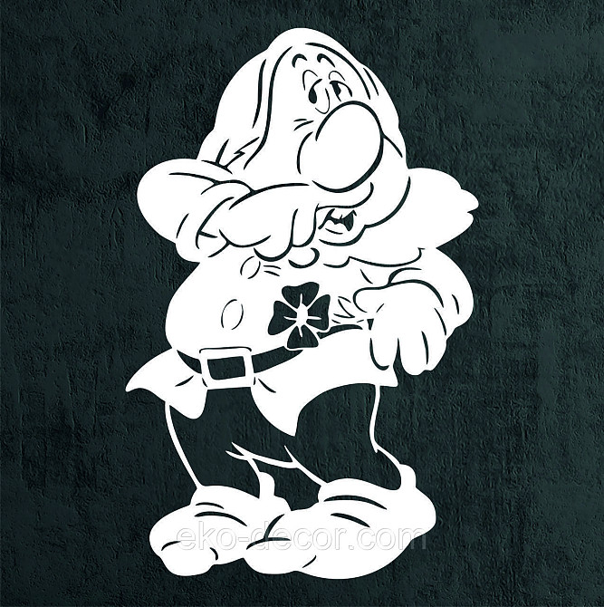 Декоративное настенное Панно «Гномик», Декор на стену 90*57 см Киев - изображение 8