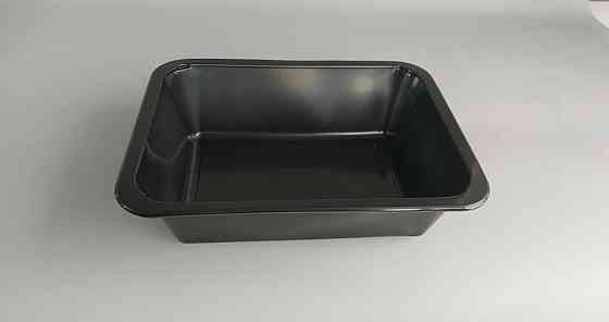 Ланч бокс полипропиленовый черный T-1   227 х 178 х 60 мм (50 шт) Харьков