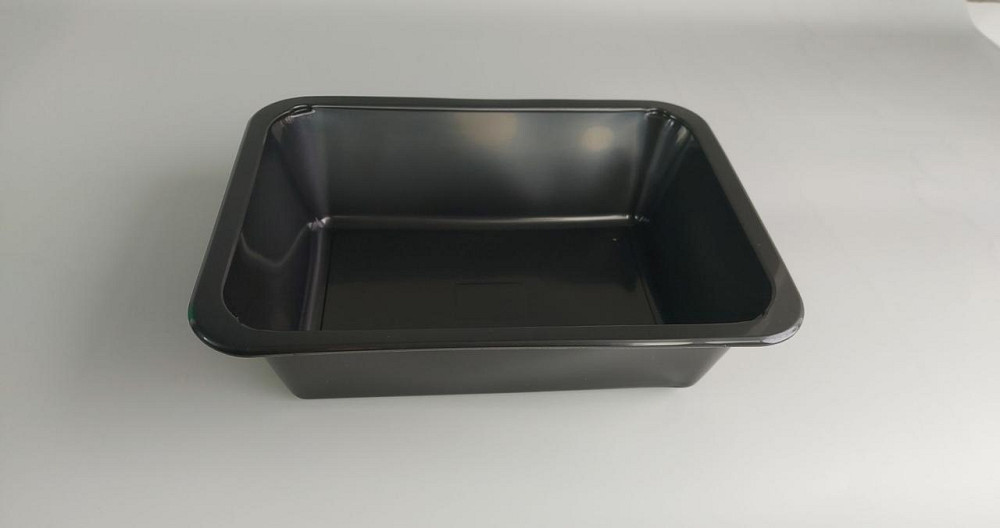 Ланч бокс полипропиленовый черный T-1   227 х 178 х 60 мм (50 шт) Харьков - изображение 1