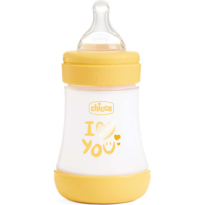 Пляшечка для годування Chicco Perfect 5, силікон, від 0 міс. повільний потік 150 мл (8058664153879) (20211.31.40) Вінниця - фото 1