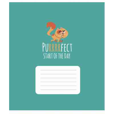 Зошит Школярик Purrrfect cats 18 аркушів лінія (018-3562L) Вінниця