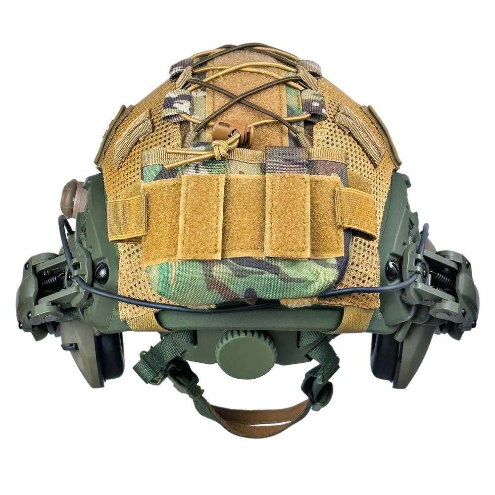 Комплект шлем FAST NIJ IIIA + наушники Walkers Razor + чебурашки + фонарик + кавер (Мультикам) L Винница - изображение 6