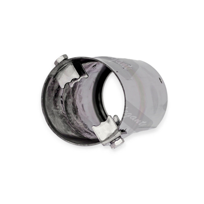 Насадка на глушник хром d 60мм, l 145мм, зовнішні 63мм (0405) Мукачево - фото 2