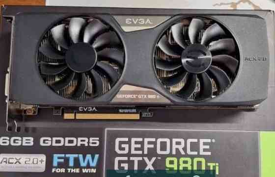 Видеокарта EVGA GTX 980Ti ACX 2.0 + 6Gb.. Киев