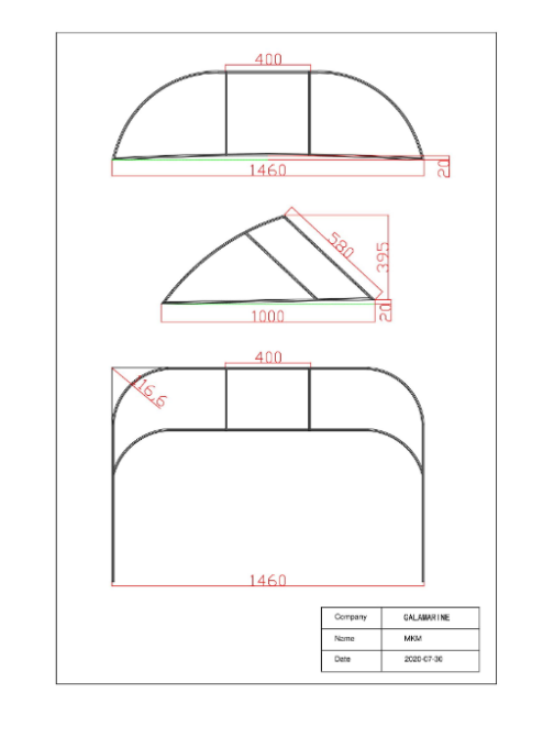 Вітрове Скло Для човна Mkm Акрілове Скло на катер Київ - фото 3