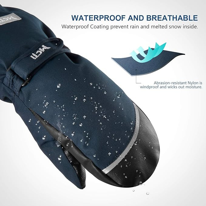 Дитячі зимові рукавиці-краги MCTi — Максимальний захист від холоду та снігу Луцьк - фото 2