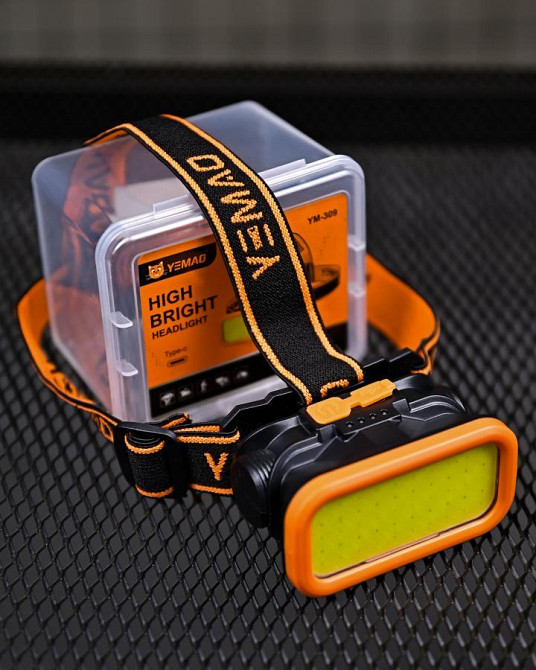 Налобний ліхтарик YM-309 з червоним світлом ПП8146 Одеса - фото 7