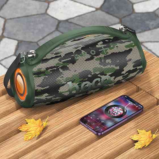 Портативна колонка HOCO HA4 Surge outdoor BT speaker Camouflage Green Київ