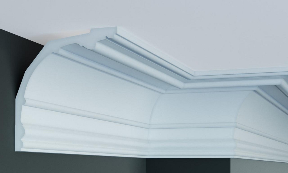 Карниз полиуретановый гладкий Gaudi Decor P 149 Днепр - изображение 2