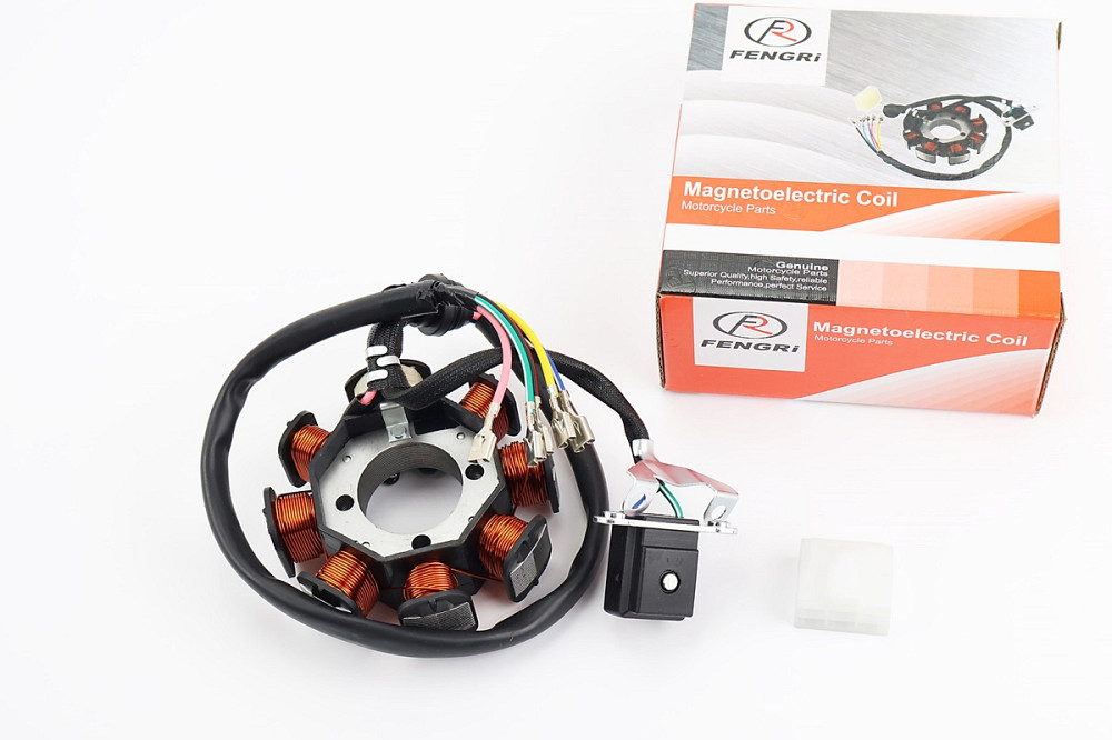 Kinlon JL150-70C Статор магнето (генератора) (8 котушок "5 дротів"), (d=88,5мм) Бершадь - изображение 1