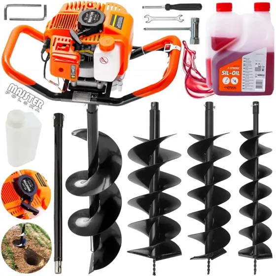 Majster Wiertnica Glebowa Świder Spalinowy Gleby Свердла Mp0404 Киев